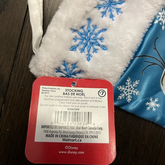 NWT Disney Olaf from Frozen Mini Christmas Stocking - Picture 2 of 3